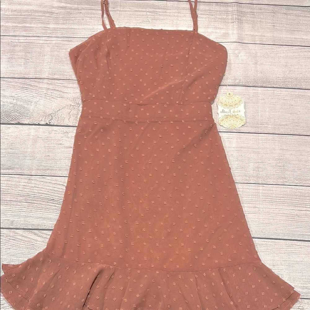 Women’s Altar’d State Dress size M dark mauve NWT